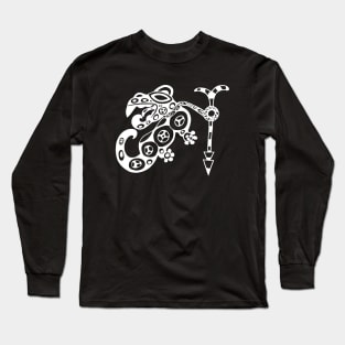 Findigo native anthropomorph - pacaya - tee by Fenixdesign Long Sleeve T-Shirt